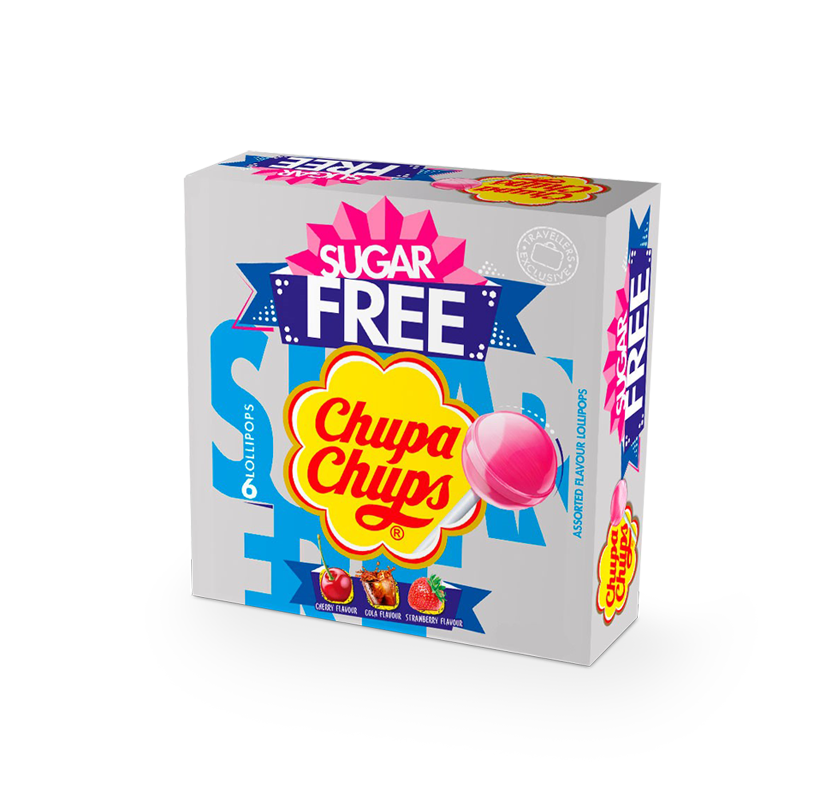 Chupa Chups Sugarfree Lollipops