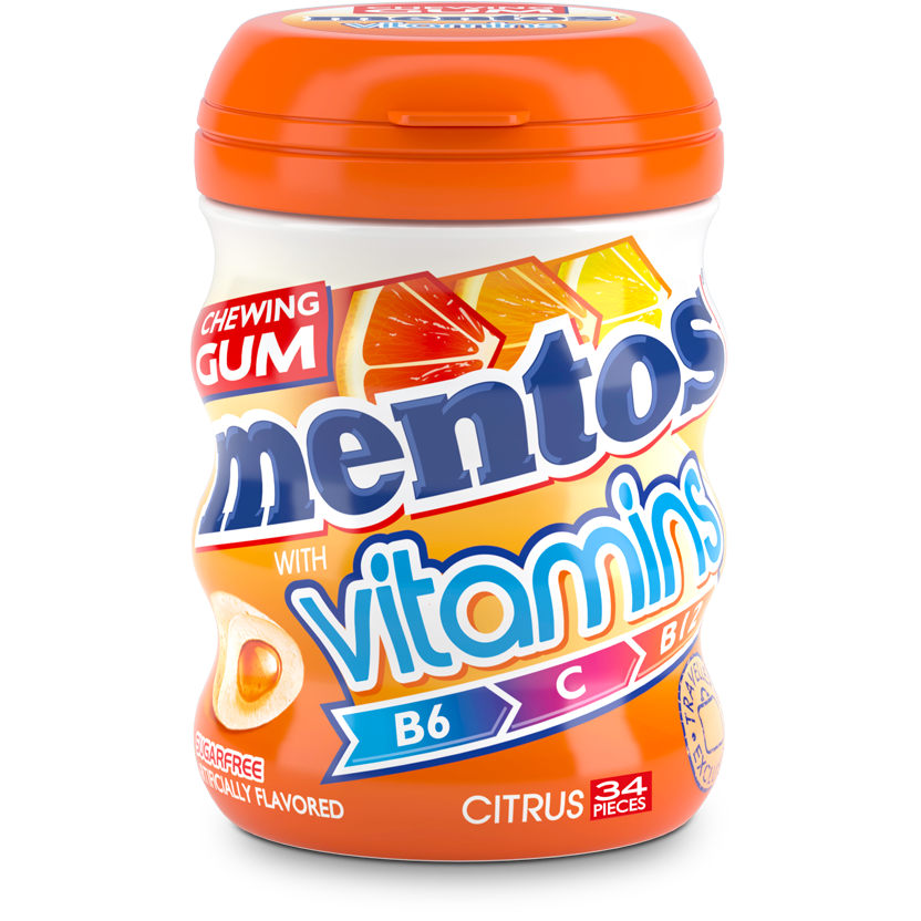 Mentos Gum Vitamins