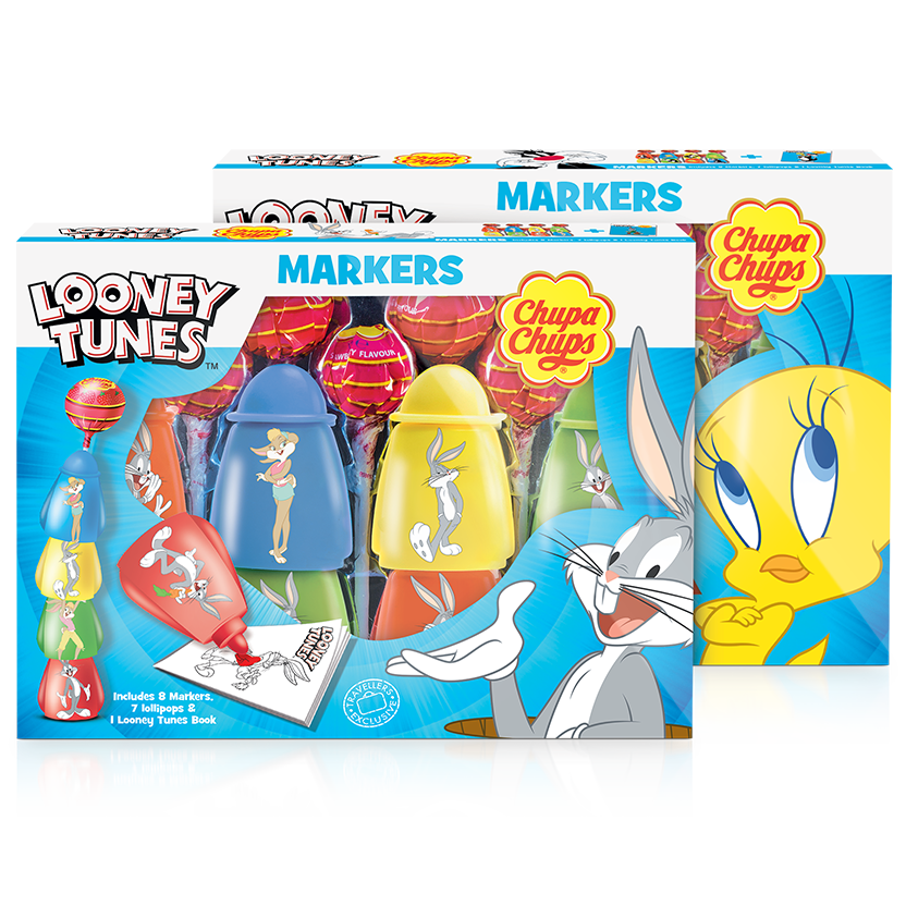Chupa Chups Markers Looney Tunes
